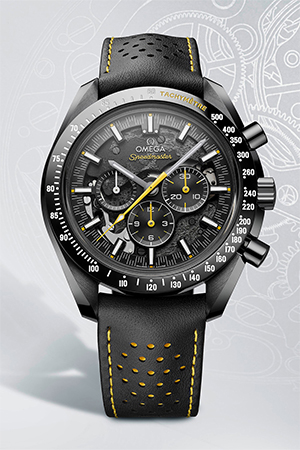 من معرض Baselworld: تعرف على ساعةOmega Speedmaster Dark Side of the Moon Apollo 8
